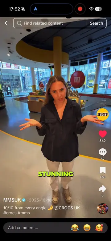 M&M’s social-first creator content